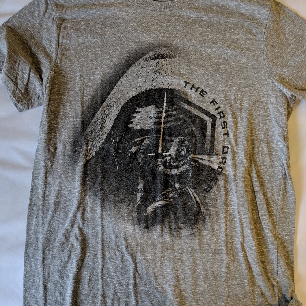 Star Wars "The First Order" Mens Casual T-shirt LG
